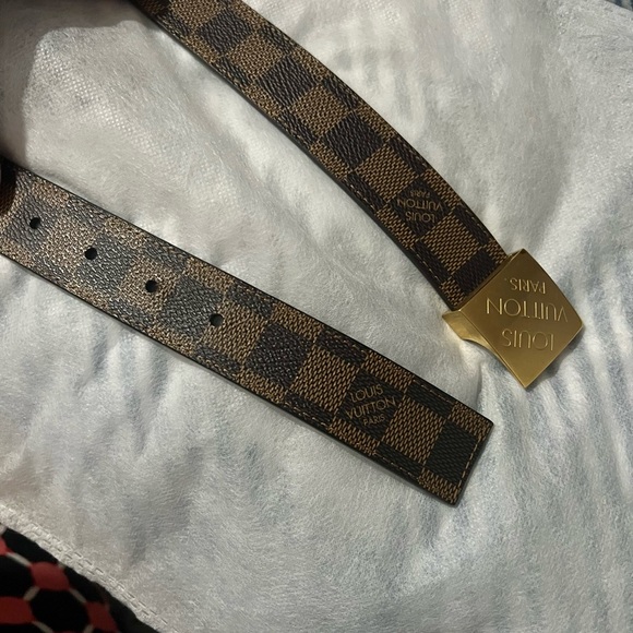 Lv Damier Ebene Belt - Picture 3 of 8
